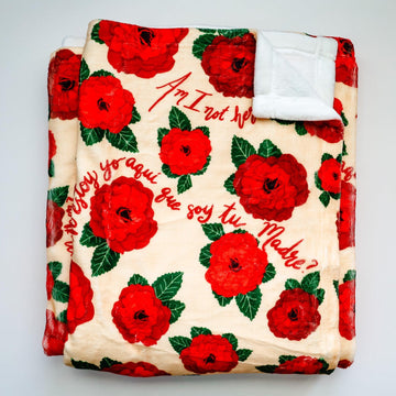 Castilian Roses (Our Lady of Guadalupe) Blanket