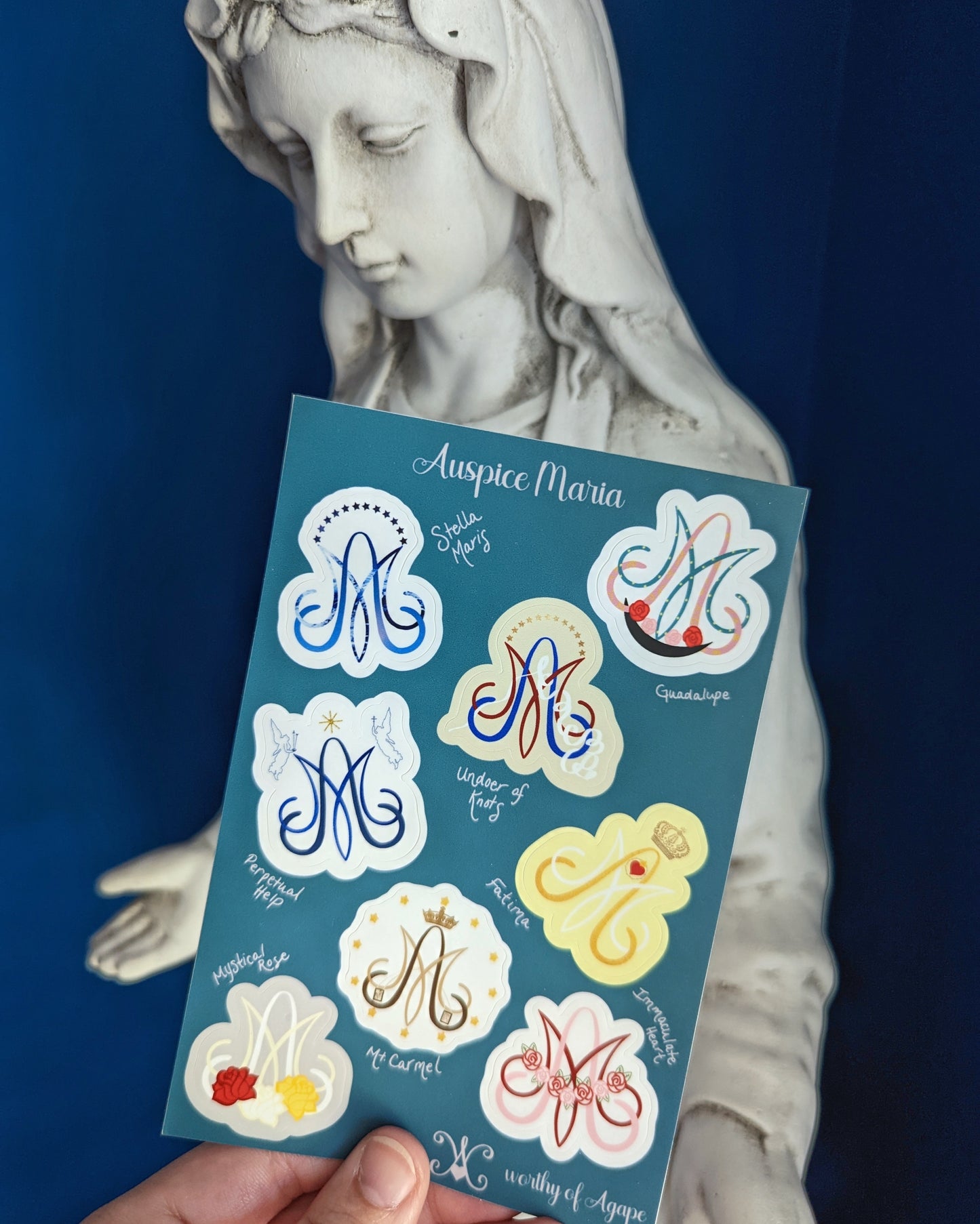 Auspice Maria Sticker Sheet