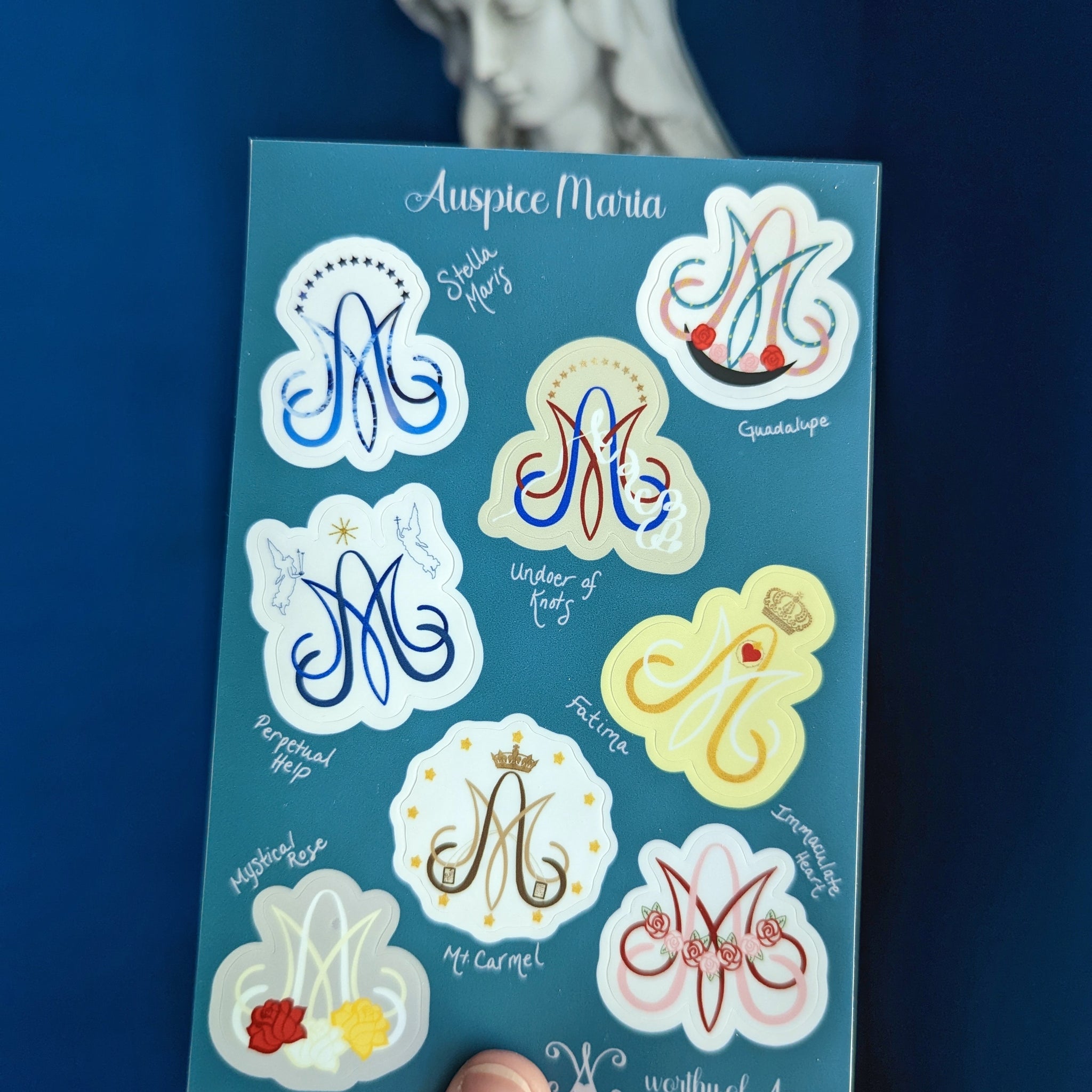 Auspice Maria Sticker Sheet