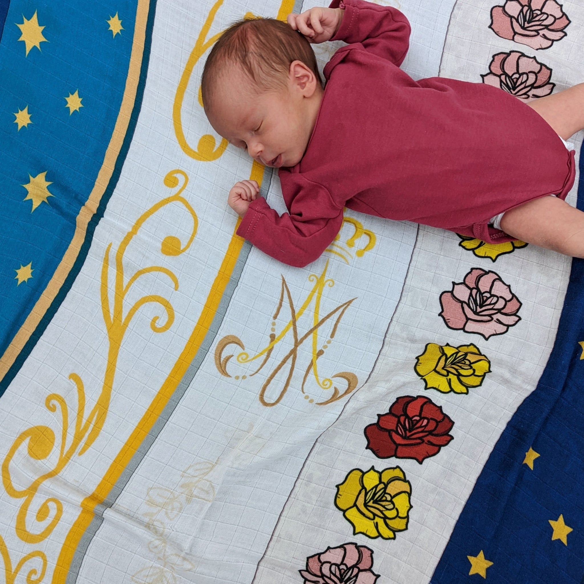 Mary's Mantles Swaddle