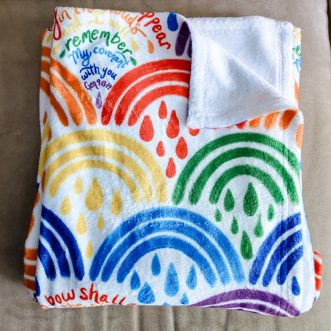 Rainbows from Heaven Blanket