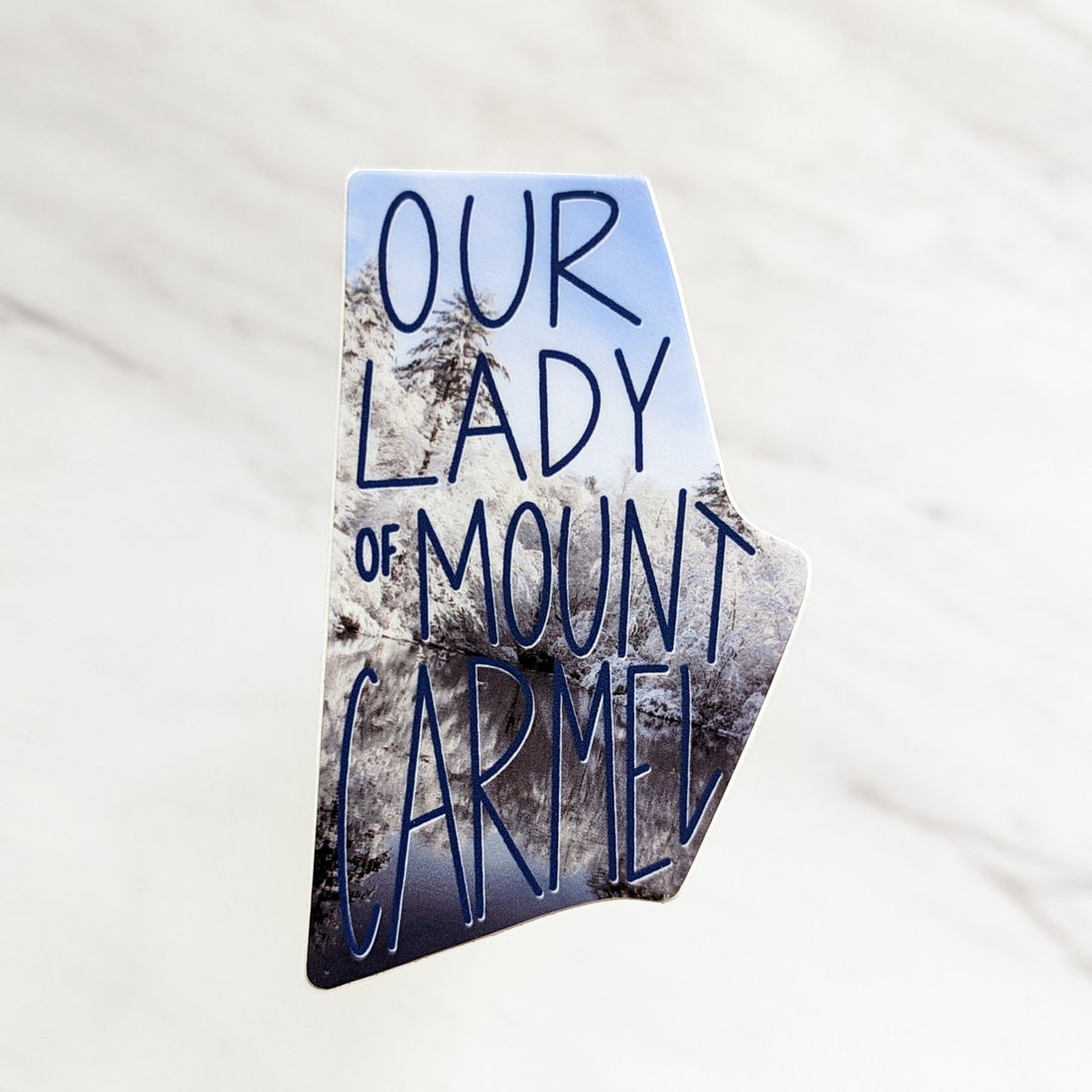 Rhode Island (Our Lady of Mount Carmel) State Sticker