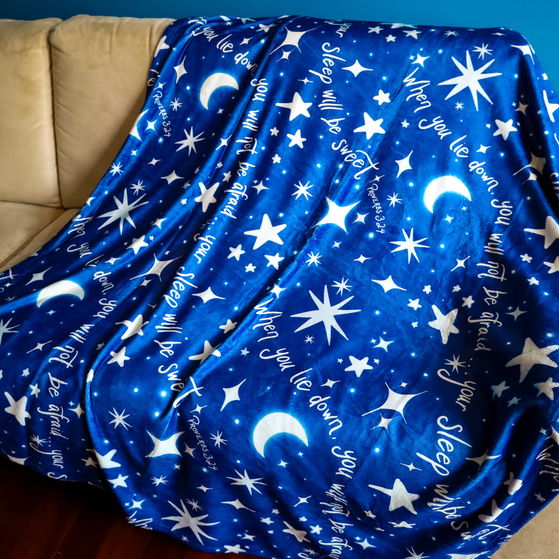 Sweet Sleep Blanket (Proverbs 3:24)