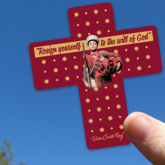 The Will of God Sticker