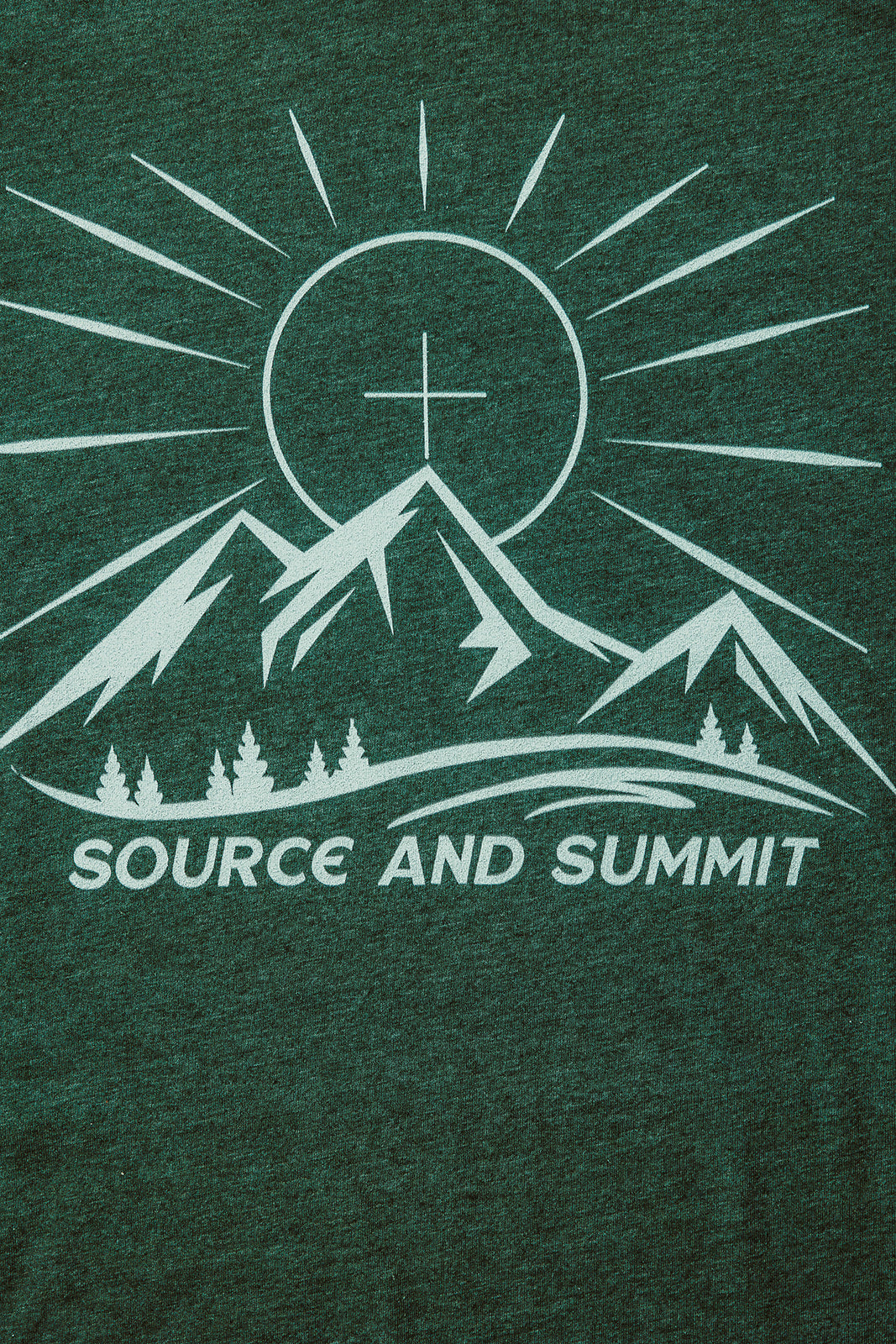 Source and Summit T-Shirt (Green)