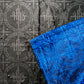Black and Blue IHS Altar Cloth & Vestment Blanket