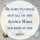 Our Lady of Grace Auspice Maria Sticker