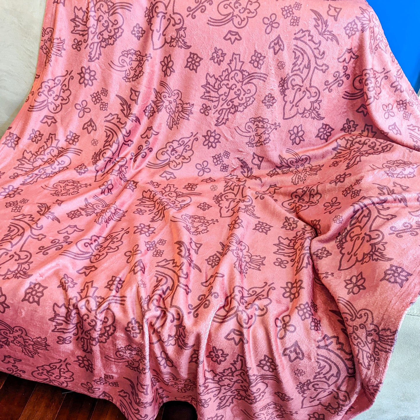 Guadalupe Dress Minky Blanket