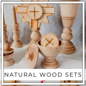 Natural Wood Mass Sets