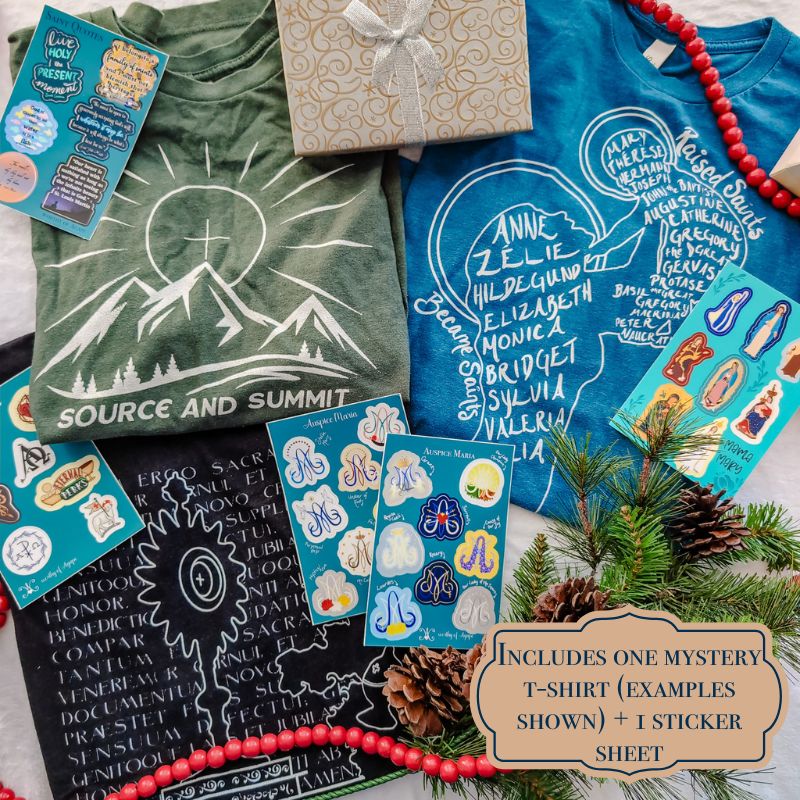 $27 T-Shirt + Sticker Sheet Bundle