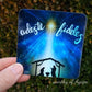 Adeste Fideles Holographic Sticker (Latin Sticker Series)
