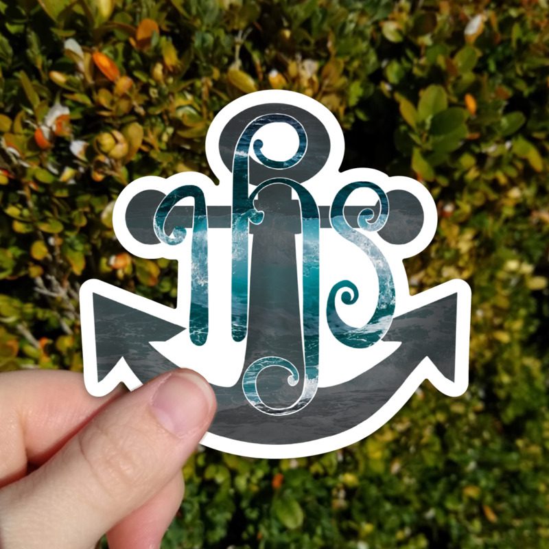 Anchor IHS Sticker