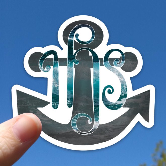 Anchor IHS Sticker