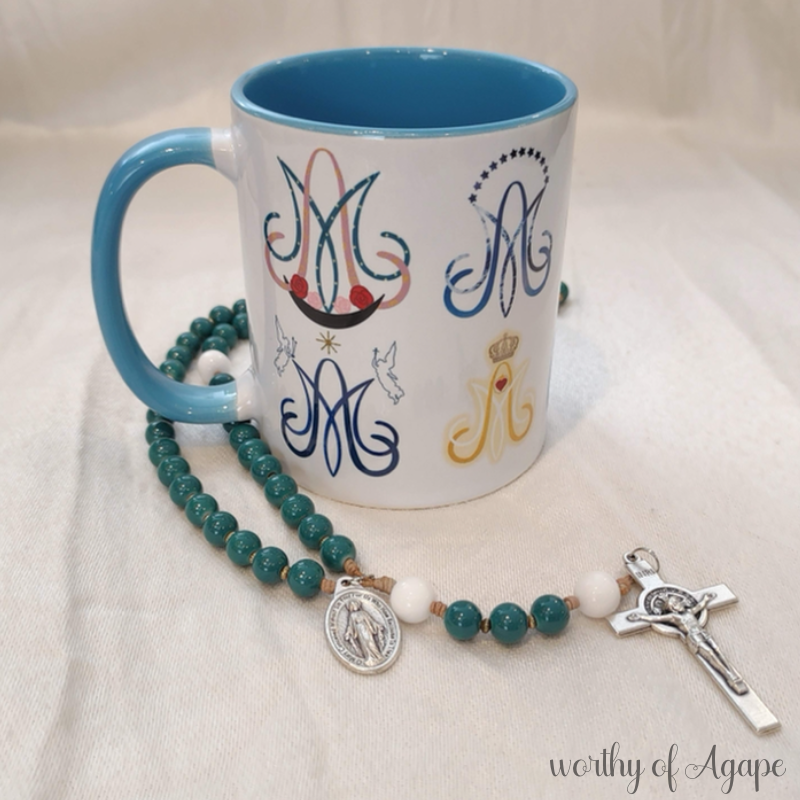 Auspice Maria Mug