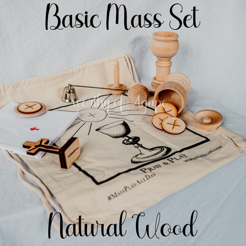 Natural Wood Basic Mass Set