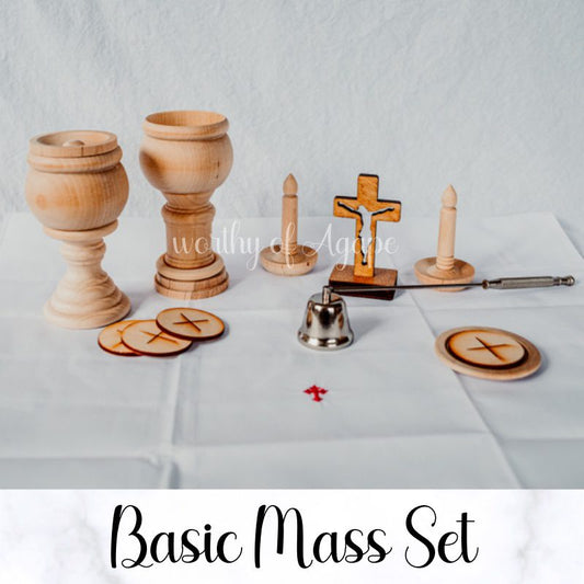 Natural Wood Basic Mass Set