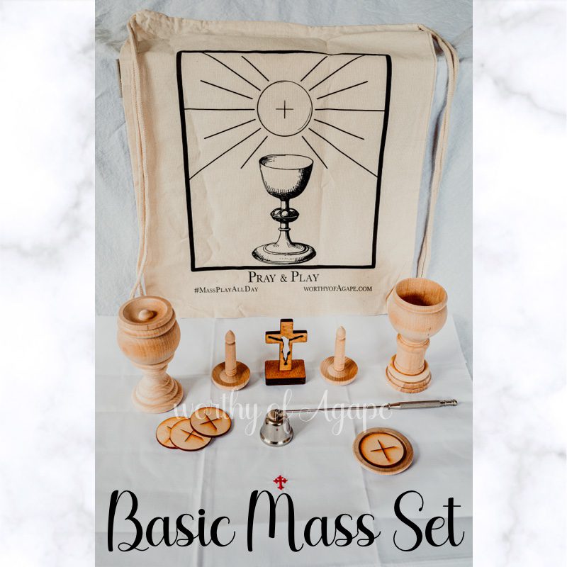 Natural Wood Basic Mass Set