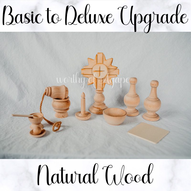 Natural Wood Basic to Deluxe Upgrade Package