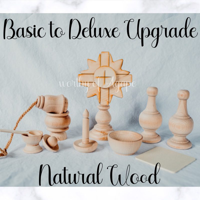 Natural Wood Basic to Deluxe Upgrade Package