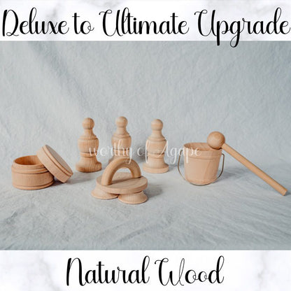 Natural Wood Deluxe to Ultimate Upgrade Package