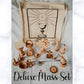 Natural Wood Deluxe Mass Set