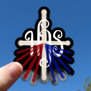 Divine Mercy IHS Sticker