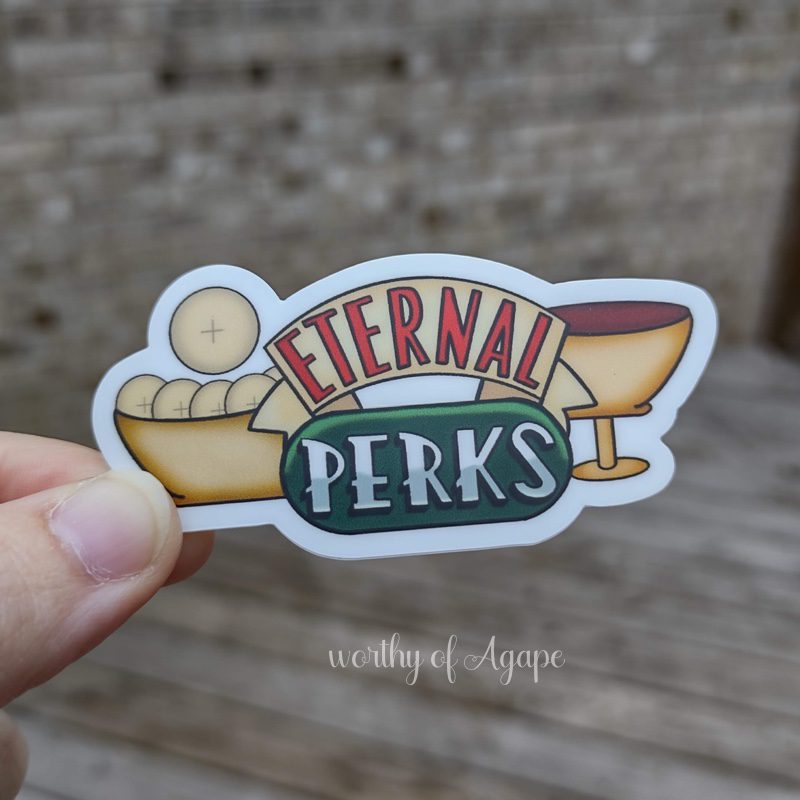 Eternal Perks Vinyl Sticker
