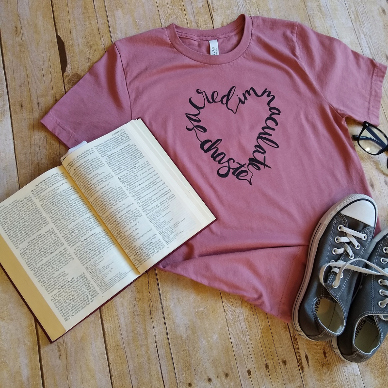 Holy Family Heart Tee