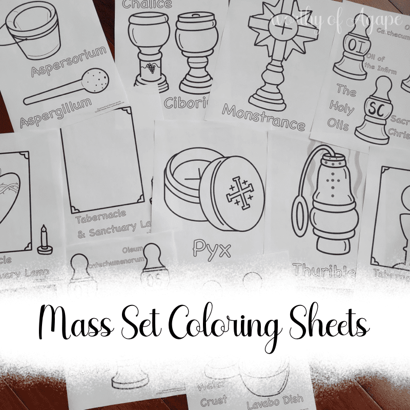 Mass Set Coloring Sheets – worthyofAgape