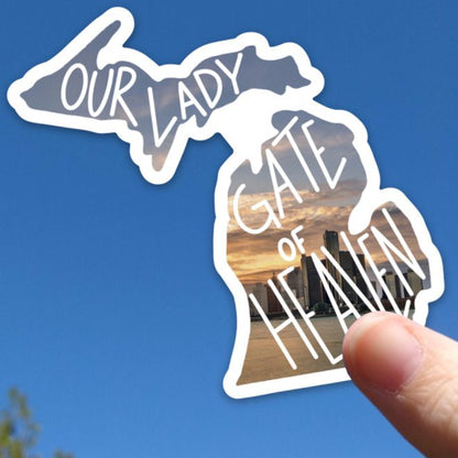 Michigan (Our Lady, Gate of Heaven) Sticker