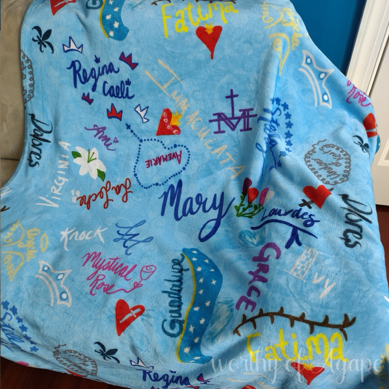 Names of Our Lady Blanket