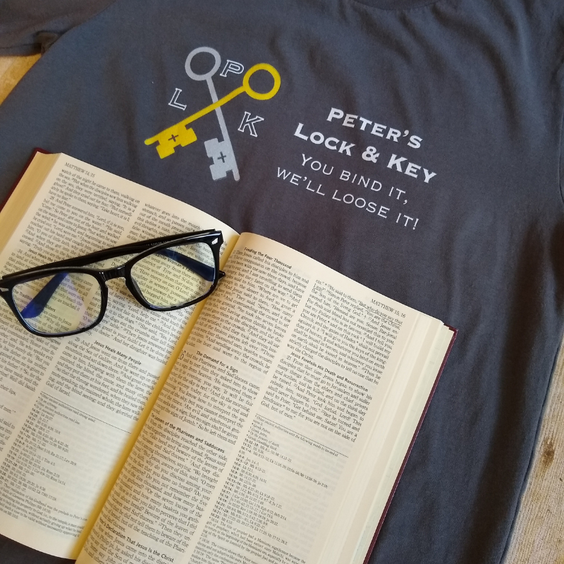 Peter's Lock & Key Tee