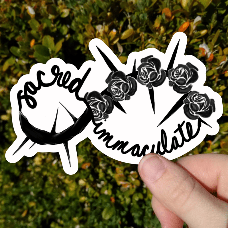 Sacred + Immaculate Infinity Sticker