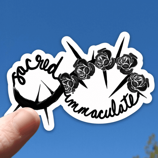 Sacred + Immaculate Infinity Sticker
