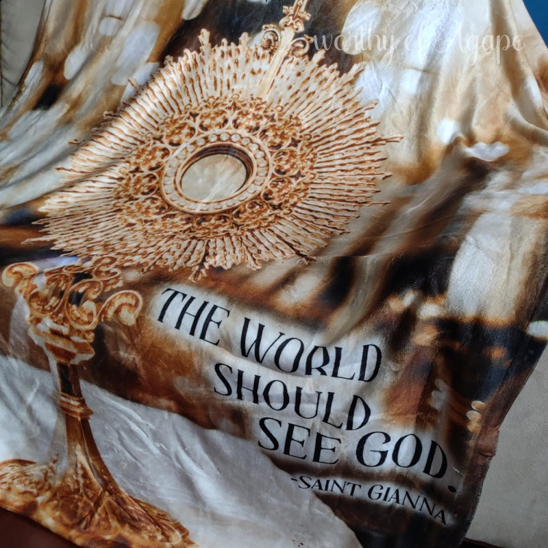 The World Should See God Blanket