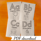 Saintly Alphabet Flash Cards Bundle
